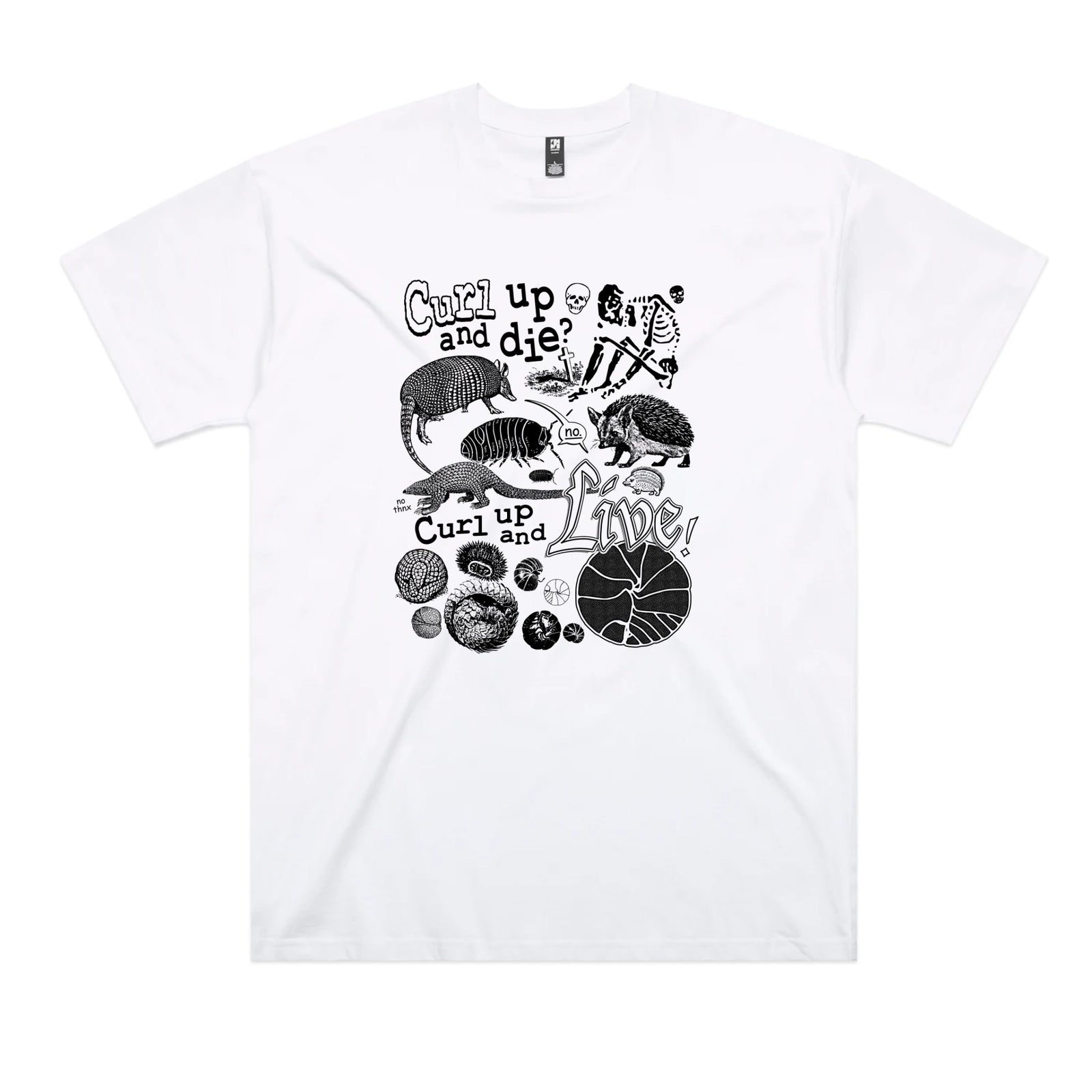 Curl Up Tee