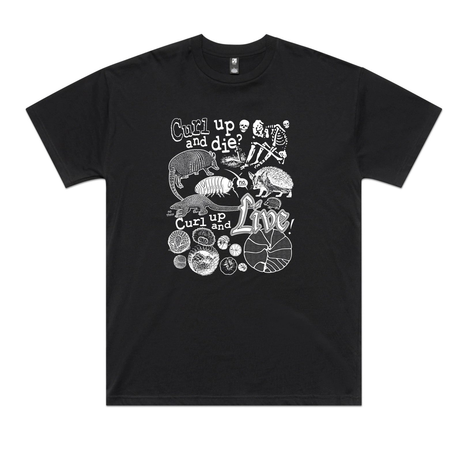 Curl Up Tee