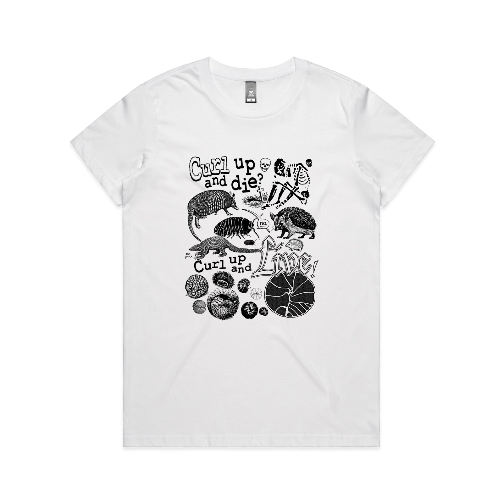 Curl Up Tee