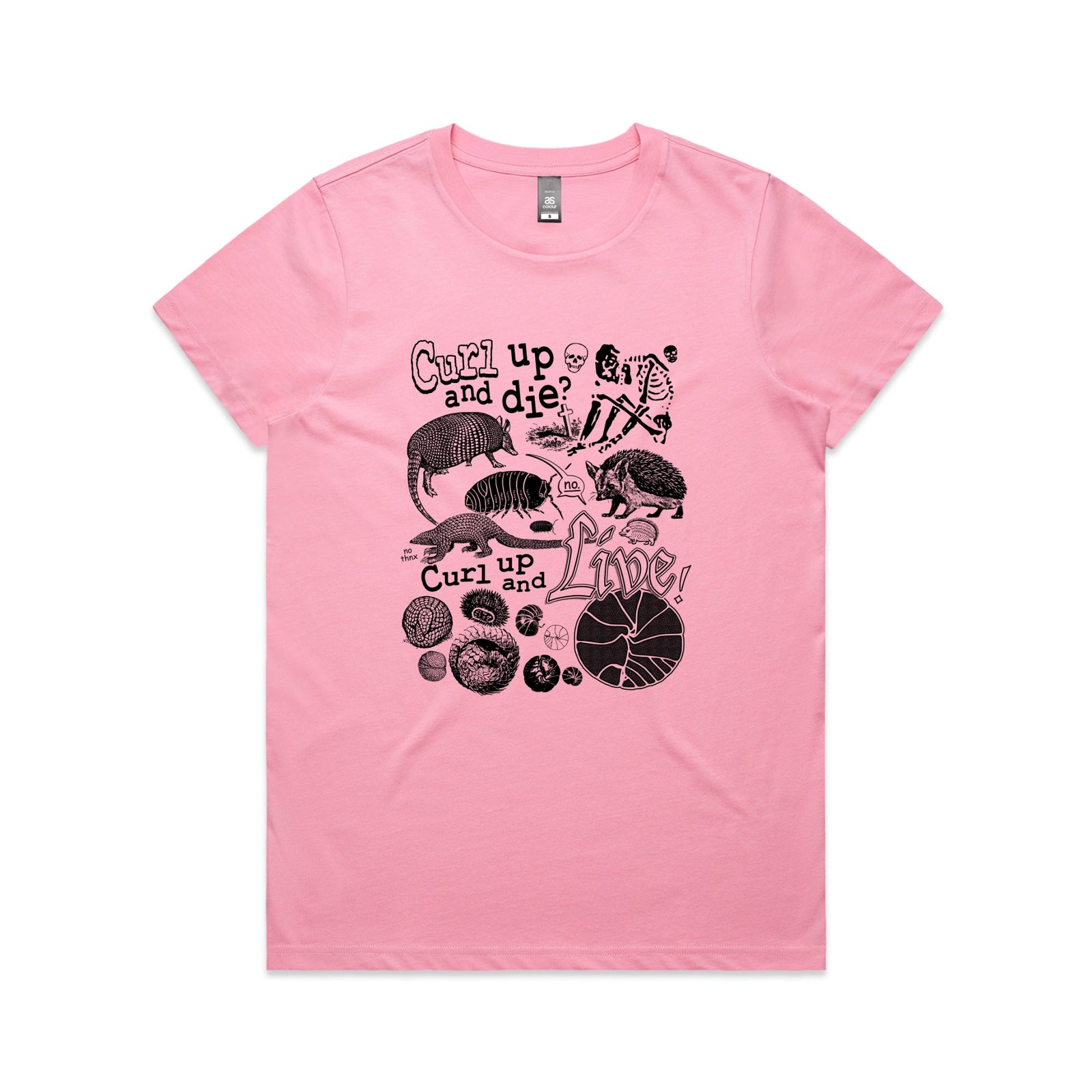 Curl Up Tee