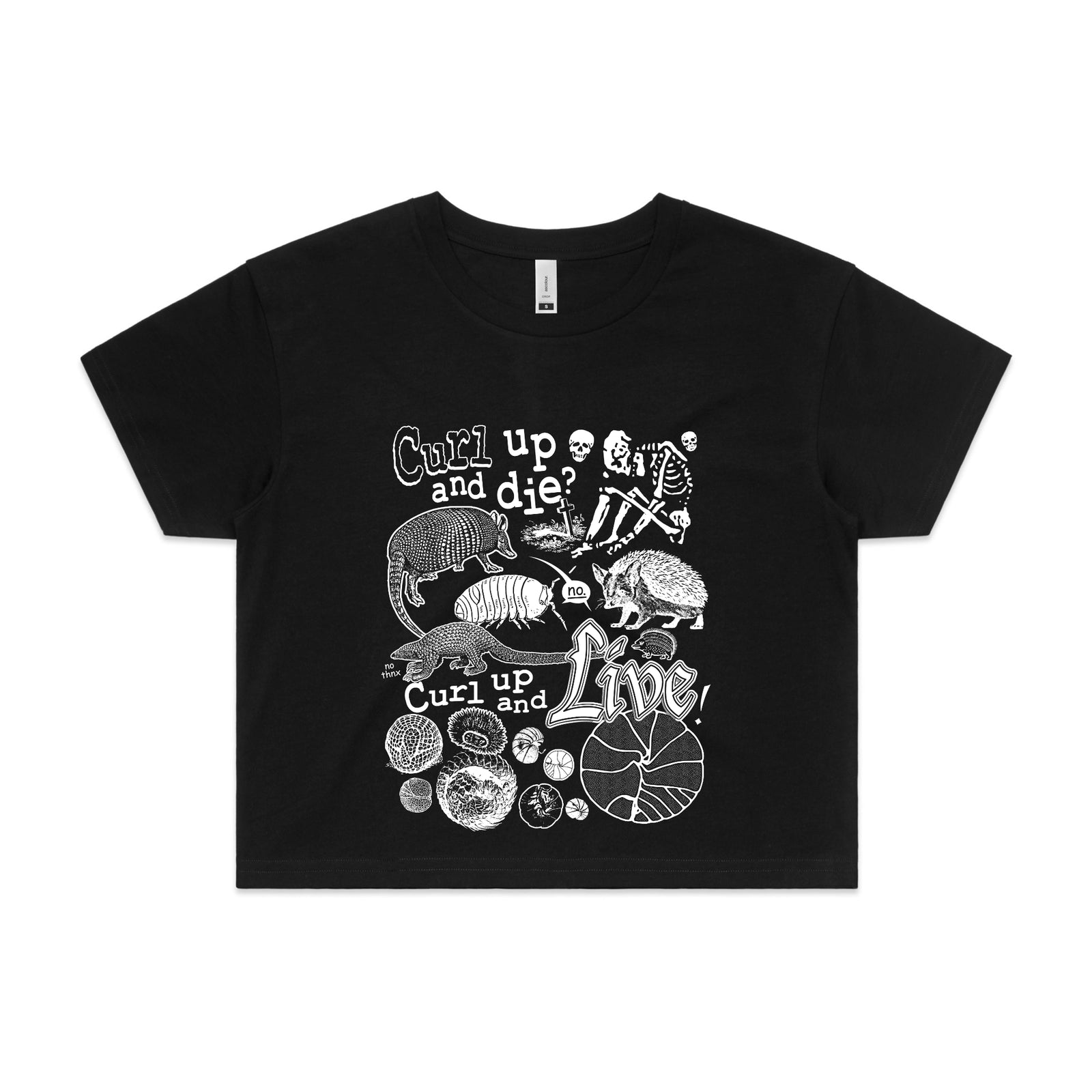 Curl Up Tee