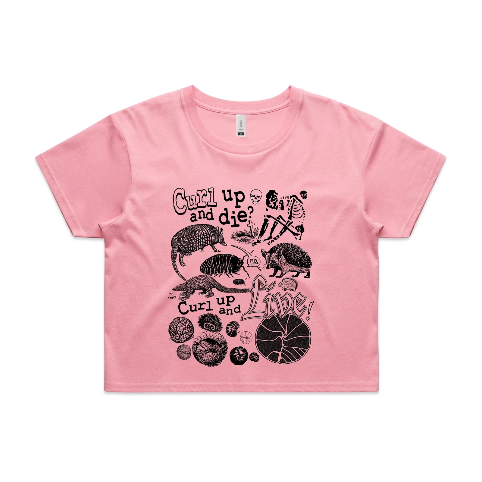 Curl Up Tee