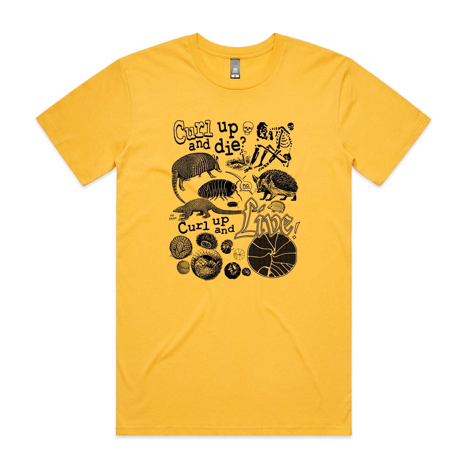 Curl Up Tee