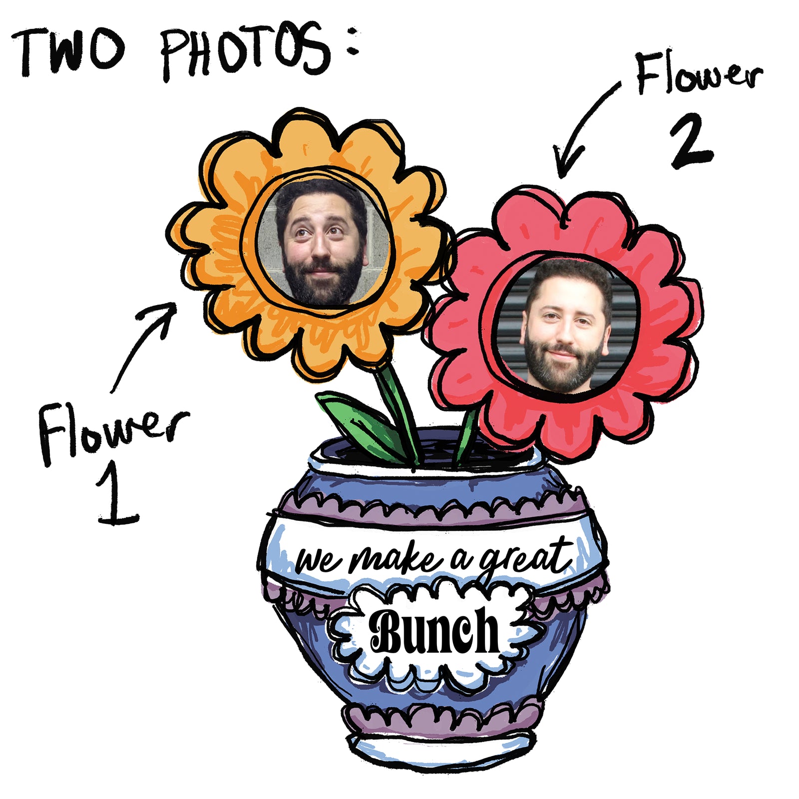 Custom Bouquet Tote