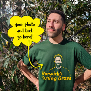 Custom Cutting Grass Tee