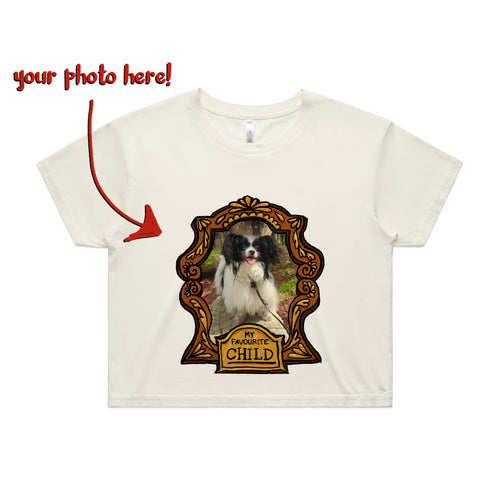 Custom Favourite Child Tee by Lonely Kids Club. All clothing from our T-shirts to our shorts and hoodies are ethically made, and printed packed and shipped from Sydney.