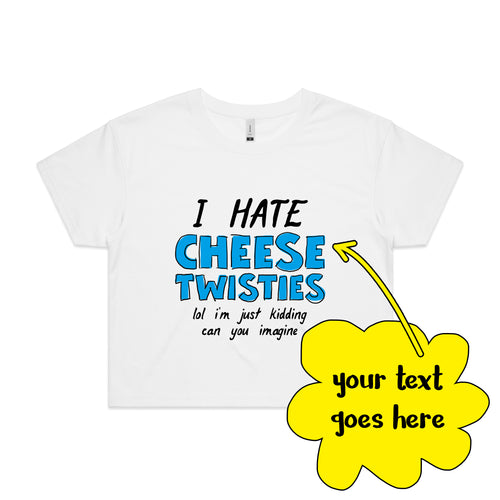 Custom Hate Tee by Lonely Kids Club. All clothing from our T-shirts to our shorts and hoodies are ethically made, and printed packed and shipped from Sydney.