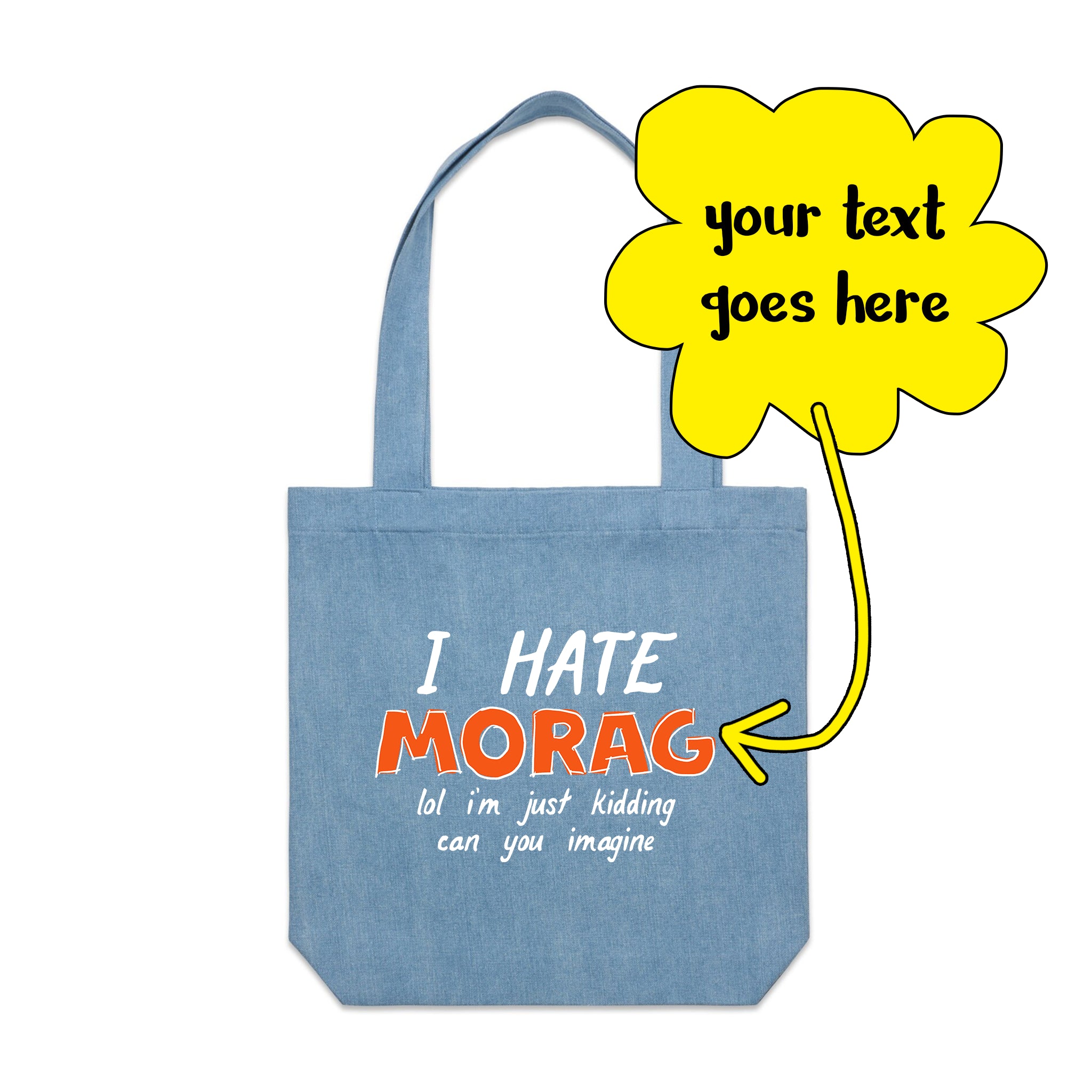 Custom Hate Tote