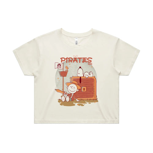 Cute Pirates Tee by Lonely Kids Club. All clothing from our T-shirts to our shorts and hoodies are ethically made, and printed packed and shipped from Sydney.