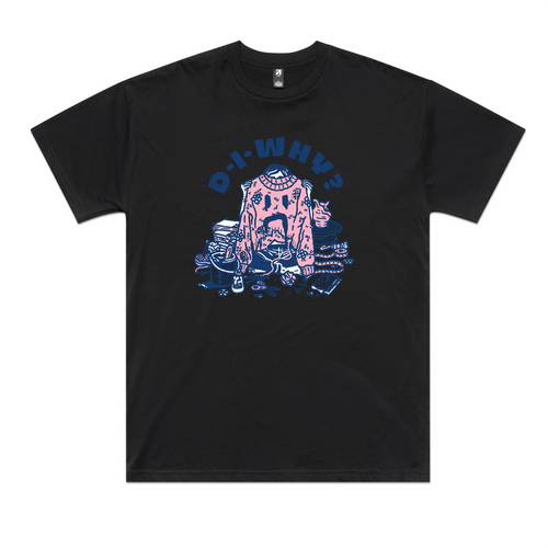 DIWhy Oversized Tee by Lonely Kids Club. All clothing from our T-shirts to our shorts and hoodies are ethically made, and printed packed and shipped from Sydney.