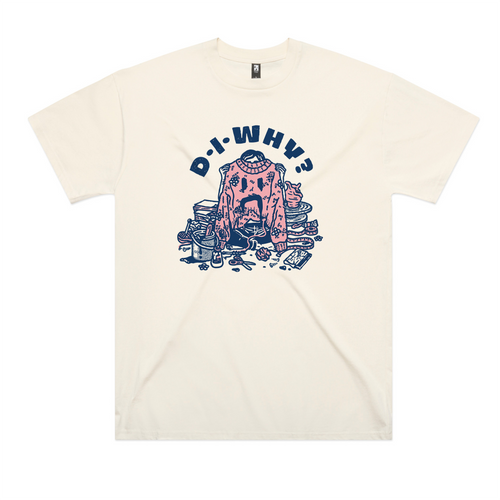 DIWhy Oversized Tee by Lonely Kids Club. All clothing from our T-shirts to our shorts and hoodies are ethically made, and printed packed and shipped from Sydney.