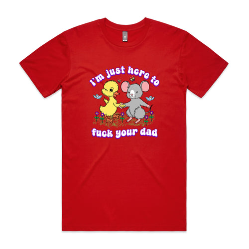 Fuck Your Dad Tee by Lonely Kids Club. All clothing from our T-shirts to our shorts and hoodies are ethically made, and printed packed and shipped from Sydney.