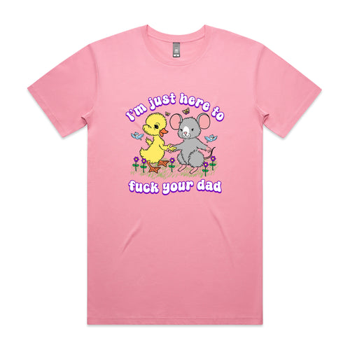 Fuck Your Dad Tee by Lonely Kids Club. All clothing from our T-shirts to our shorts and hoodies are ethically made, and printed packed and shipped from Sydney.