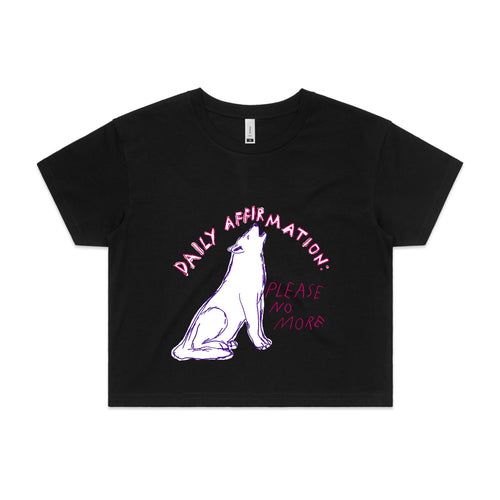 Daily Affirmation Tee by Lonely Kids Club. All clothing from our T-shirts to our shorts and hoodies are ethically made, and printed packed and shipped from Sydney.
