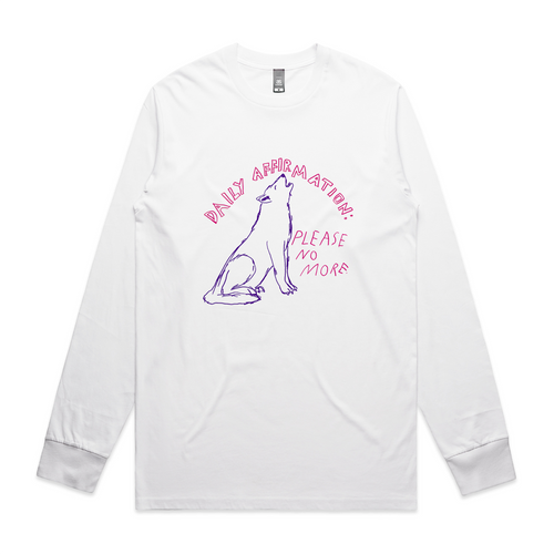 Daily Affirmation Tee by Lonely Kids Club. All clothing from our T-shirts to our shorts and hoodies are ethically made, and printed packed and shipped from Sydney.