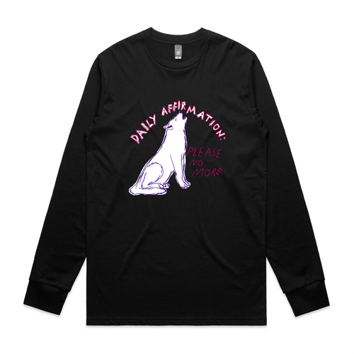 Daily Affirmation Tee by Lonely Kids Club. All clothing from our T-shirts to our shorts and hoodies are ethically made, and printed packed and shipped from Sydney.