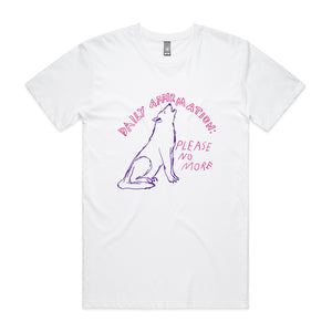 Daily Affirmation Tee by Lonely Kids Club. All clothing from our T-shirts to our shorts and hoodies are ethically made, and printed packed and shipped from Sydney.
