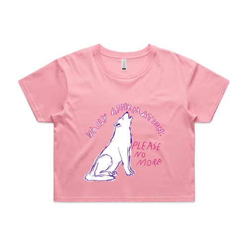 Daily Affirmation Tee by Lonely Kids Club. All clothing from our T-shirts to our shorts and hoodies are ethically made, and printed packed and shipped from Sydney.