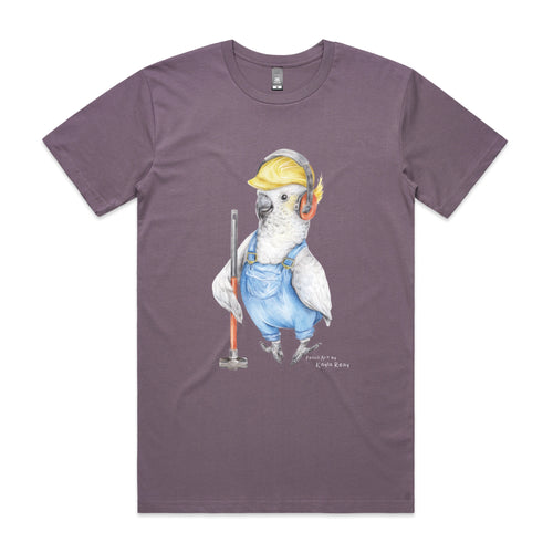 Damian The Demolisher Tee by Lonely Kids Club. All clothing from our T-shirts to our shorts and hoodies are ethically made, and printed packed and shipped from Sydney.