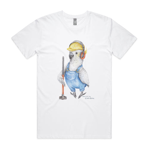 Damian The Demolisher Tee by Lonely Kids Club. All clothing from our T-shirts to our shorts and hoodies are ethically made, and printed packed and shipped from Sydney.