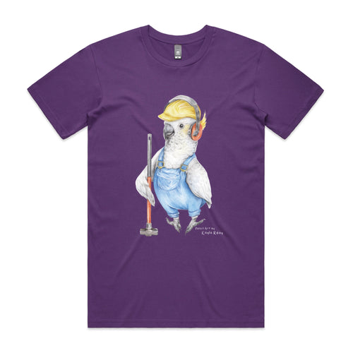 Damian The Demolisher Tee by Lonely Kids Club. All clothing from our T-shirts to our shorts and hoodies are ethically made, and printed packed and shipped from Sydney.