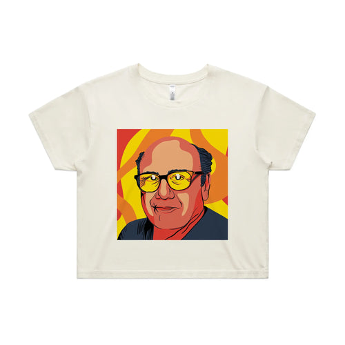 Danny Devito Pop Tee by Lonely Kids Club. All clothing from our T-shirts to our shorts and hoodies are ethically made, and printed packed and shipped from Sydney.