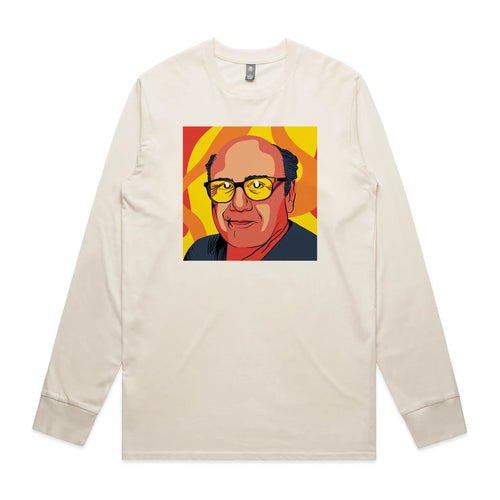 Danny Devito Pop Tee by Lonely Kids Club. All clothing from our T-shirts to our shorts and hoodies are ethically made, and printed packed and shipped from Sydney.