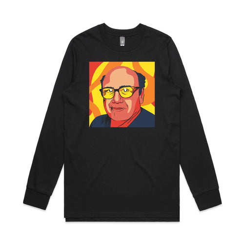 Danny Devito Pop Tee by Lonely Kids Club. All clothing from our T-shirts to our shorts and hoodies are ethically made, and printed packed and shipped from Sydney.