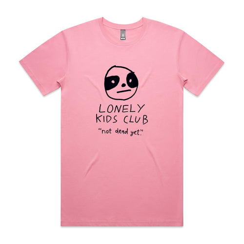 Not Dead Yet Tee by Lonely Kids Club. All clothing from our T-shirts to our shorts and hoodies are ethically made, and printed packed and shipped from Sydney.