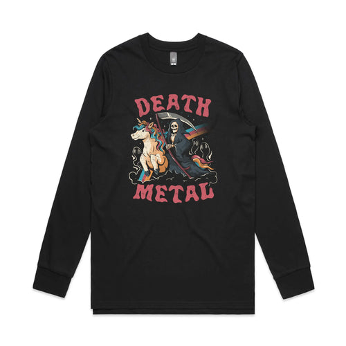Death Metal Tee by Lonely Kids Club. All clothing from our T-shirts to our shorts and hoodies are ethically made, and printed packed and shipped from Sydney.