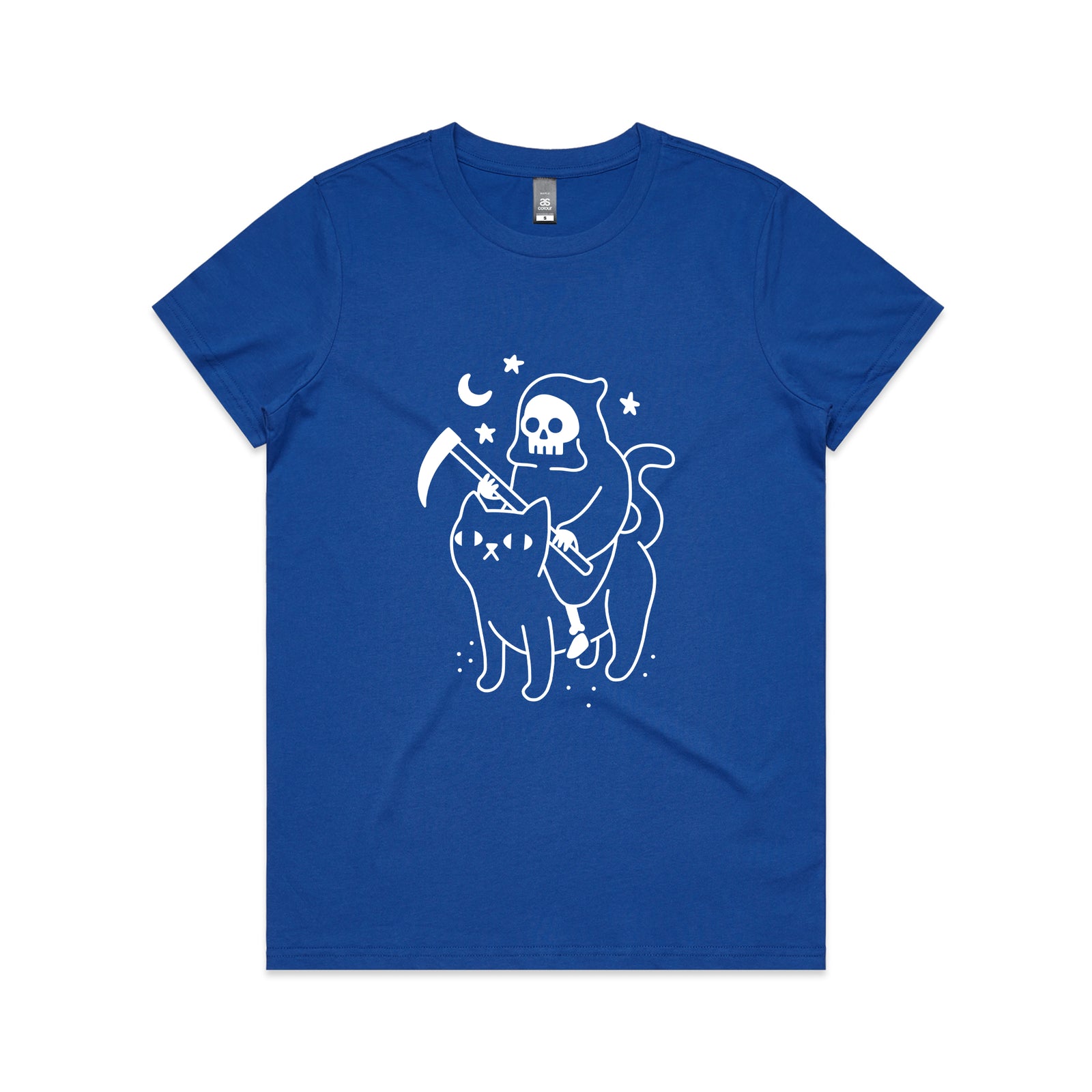 Death Rides A Cat Tee