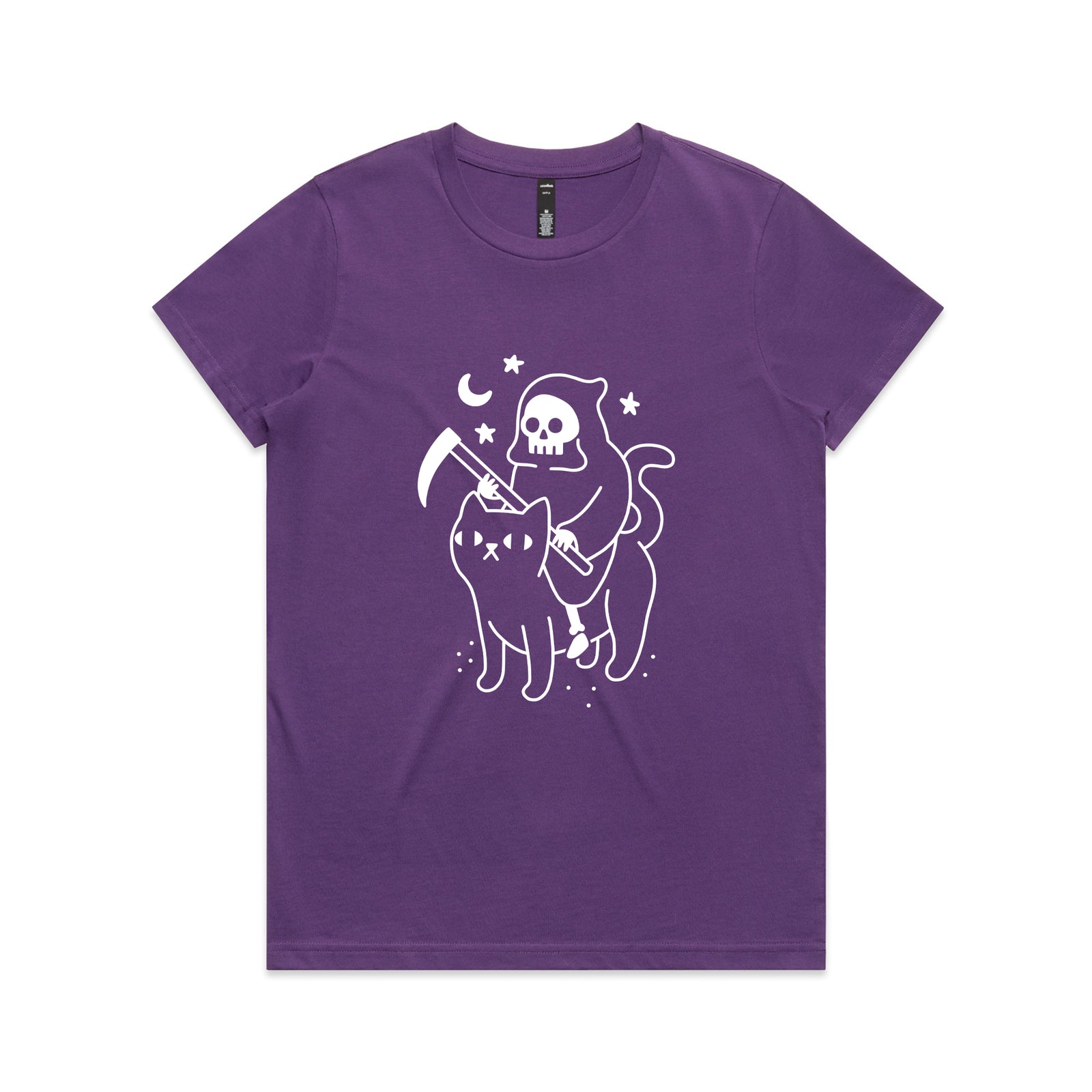 Death Rides A Cat Tee