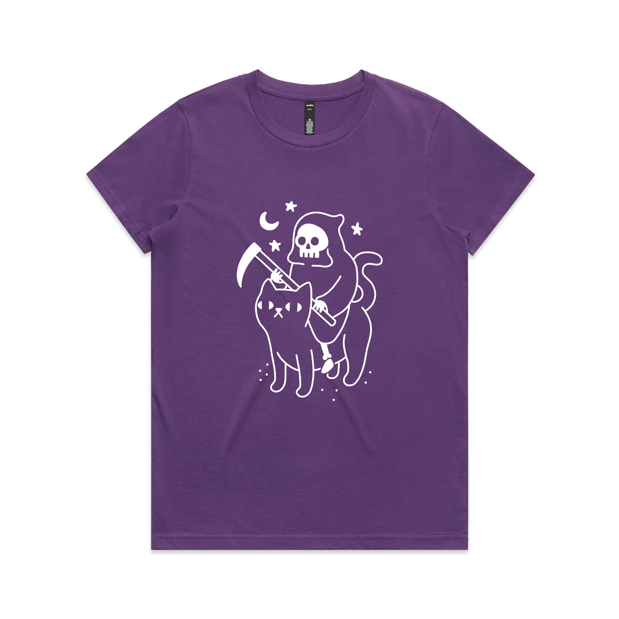Death Rides A Cat Tee