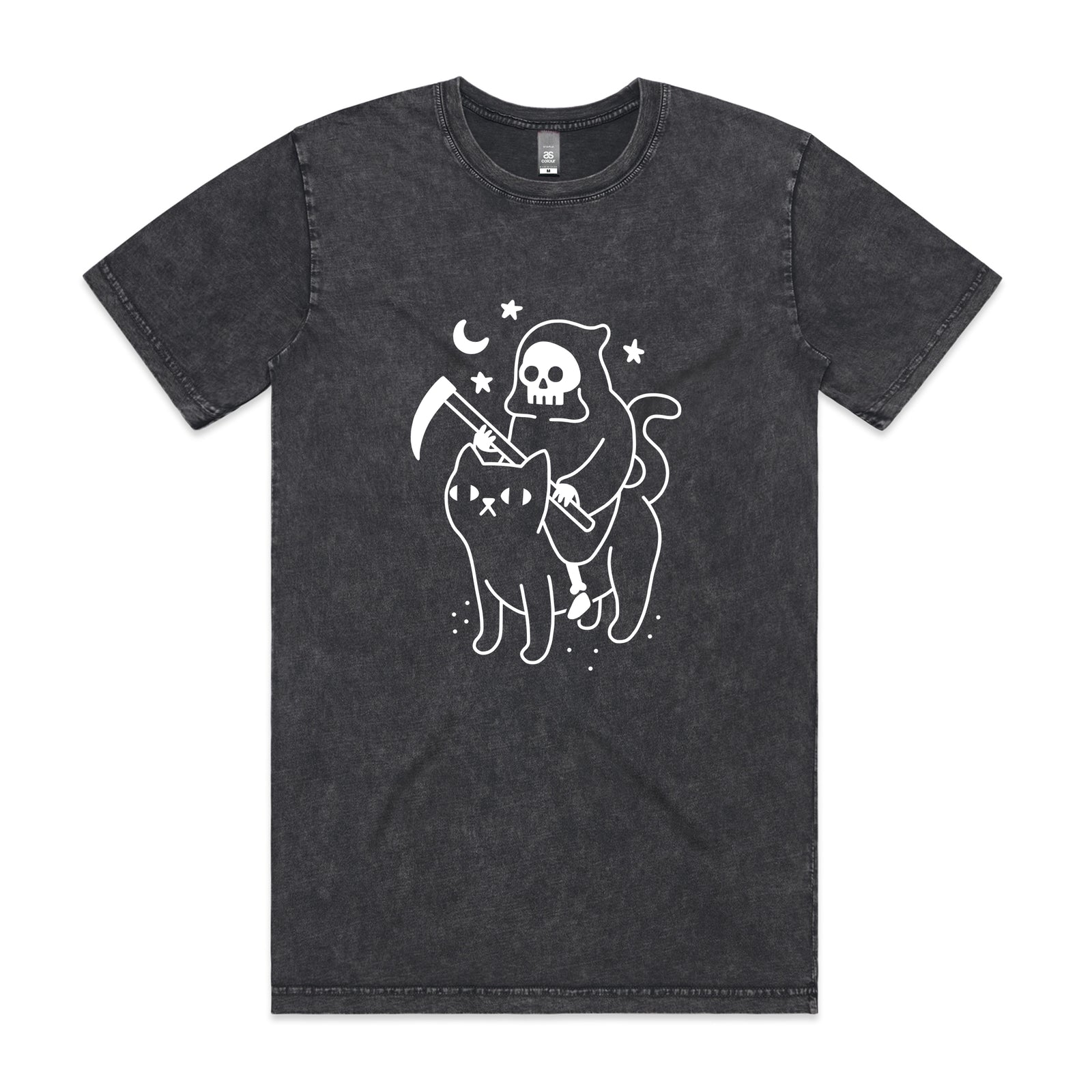 Death Rides A Cat Tee