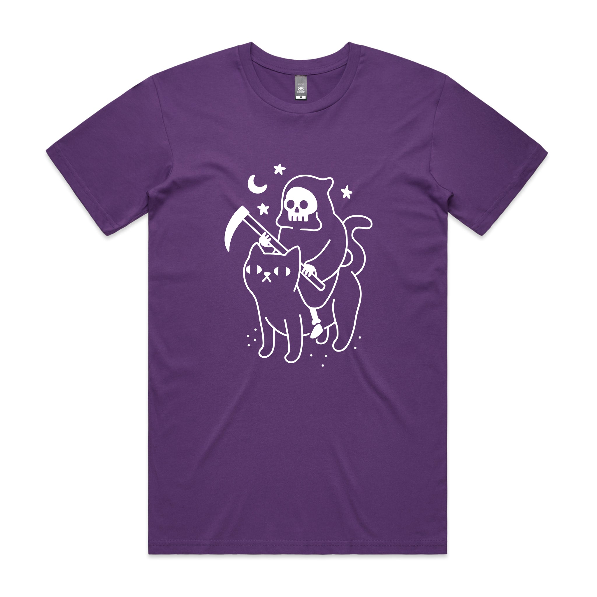 Death Rides A Cat Tee