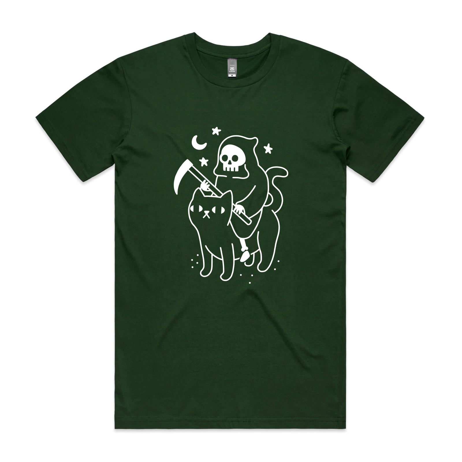 Death Rides A Cat Tee