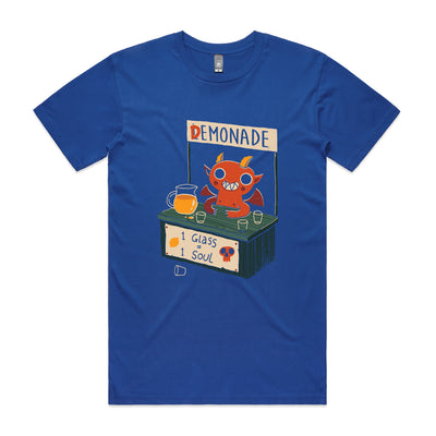 Demonade Tee by Lonely Kids Club. All clothing from our T-shirts to our shorts and hoodies are ethically made, and printed packed and shipped from Sydney.