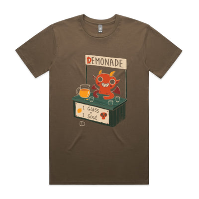 Demonade Tee by Lonely Kids Club. All clothing from our T-shirts to our shorts and hoodies are ethically made, and printed packed and shipped from Sydney.