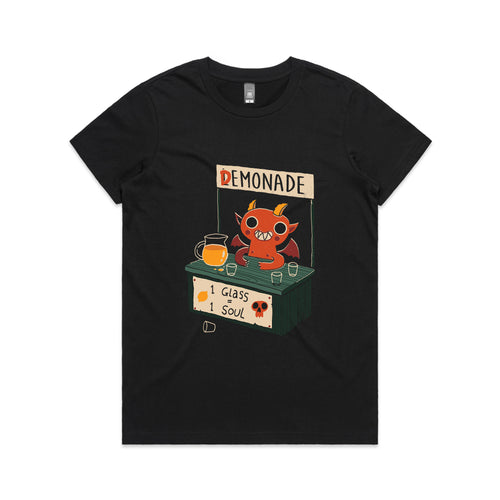 Demonade Tee by Lonely Kids Club. All clothing from our T-shirts to our shorts and hoodies are ethically made, and printed packed and shipped from Sydney.