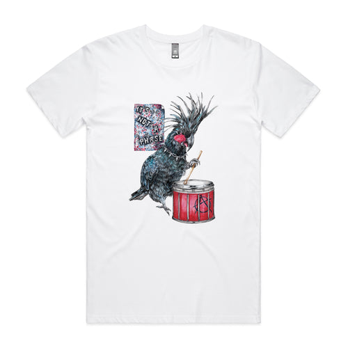 Denny The Drummer Tee by Lonely Kids Club. All clothing from our T-shirts to our shorts and hoodies are ethically made, and printed packed and shipped from Sydney.