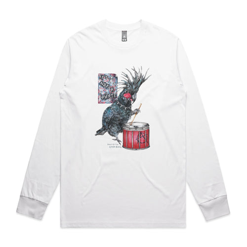 Denny The Drummer Tee by Lonely Kids Club. All clothing from our T-shirts to our shorts and hoodies are ethically made, and printed packed and shipped from Sydney.
