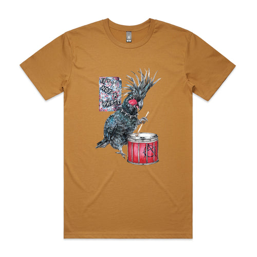 Denny The Drummer Tee by Lonely Kids Club. All clothing from our T-shirts to our shorts and hoodies are ethically made, and printed packed and shipped from Sydney.