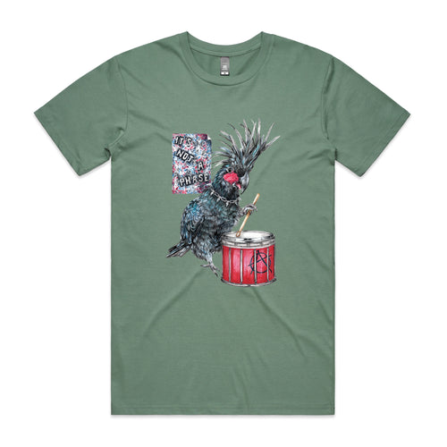 Denny The Drummer Tee by Lonely Kids Club. All clothing from our T-shirts to our shorts and hoodies are ethically made, and printed packed and shipped from Sydney.