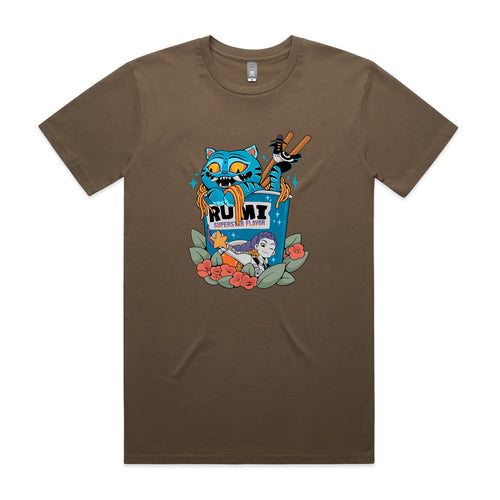 Derpy Ramyeon Tee by Lonely Kids Club. All clothing from our T-shirts to our shorts and hoodies are ethically made, and printed packed and shipped from Sydney.