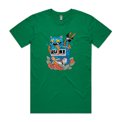Derpy Ramyeon Tee by Lonely Kids Club. All clothing from our T-shirts to our shorts and hoodies are ethically made, and printed packed and shipped from Sydney.
