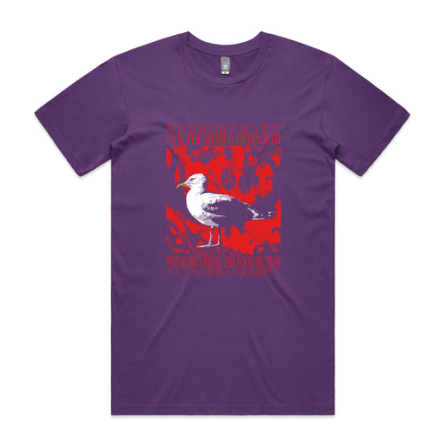 World Devourer Tee by Lonely Kids Club. All clothing from our T-shirts to our shorts and hoodies are ethically made, and printed packed and shipped from Sydney.