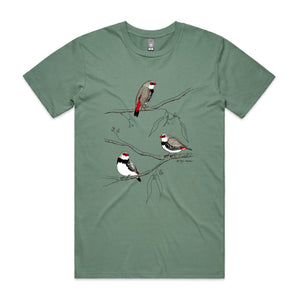 Diamond Firetails Tee by Lonely Kids Club. All clothing from our T-shirts to our shorts and hoodies are ethically made, and printed packed and shipped from Sydney.