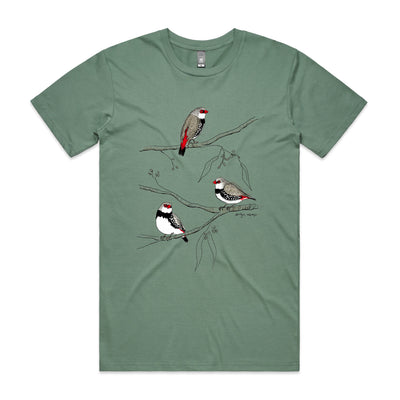 Diamond Firetails Tee by Lonely Kids Club. All clothing from our T-shirts to our shorts and hoodies are ethically made, and printed packed and shipped from Sydney.