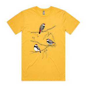 Diamond Firetails Tee by Lonely Kids Club. All clothing from our T-shirts to our shorts and hoodies are ethically made, and printed packed and shipped from Sydney.