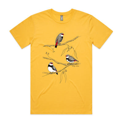 Diamond Firetails Tee by Lonely Kids Club. All clothing from our T-shirts to our shorts and hoodies are ethically made, and printed packed and shipped from Sydney.